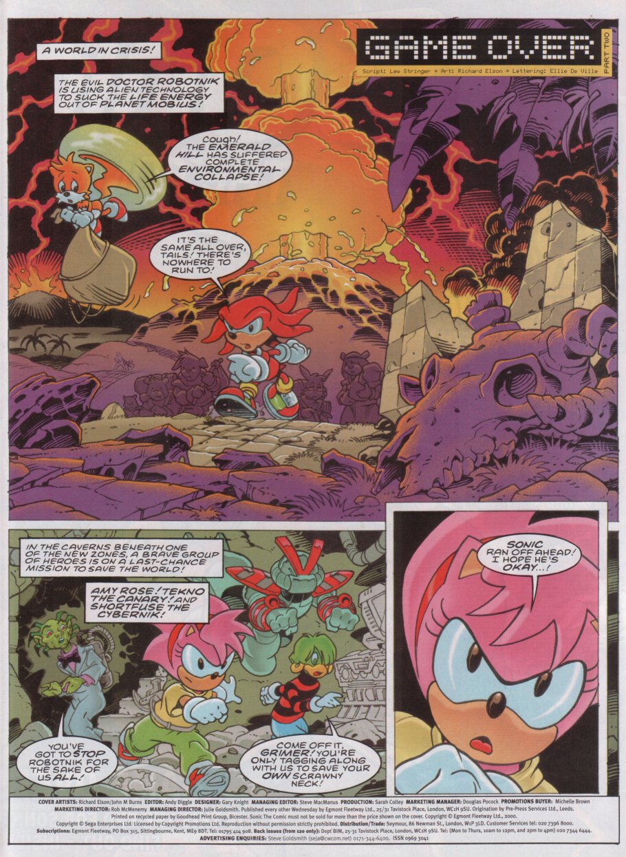 Sonic - The Comic Issue No. 174 Page 1